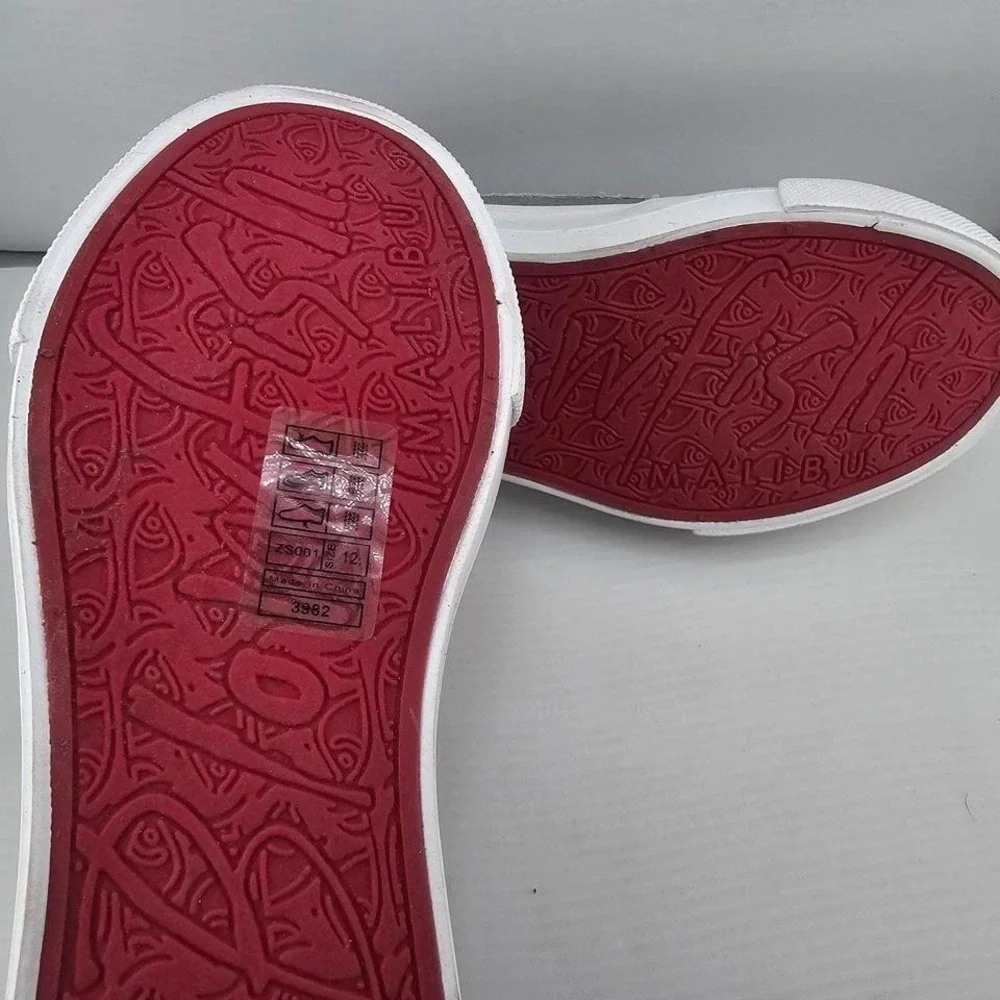Blowfish Malibu Lunar Smoked 3982 Platform Sneakers Slide-in Kids 12 New W/O Box